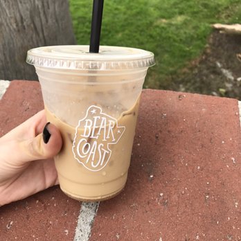 Bear Coast Coffee - iced latte. $4 - Coffee & Tea Near Me - San Clemente, California