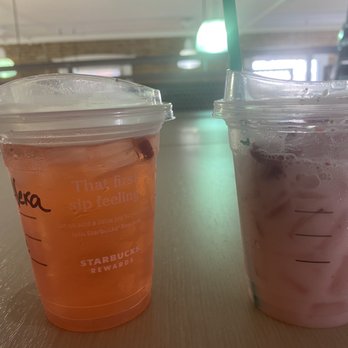 Starbucks - They remade it and it was a watery refresher instead of a PINK drink which i had originally ordered - Coffee & Tea Near Me - Frederick, Maryland