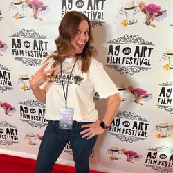 Bing Banners - Ag & Art Film Festival red carpet!