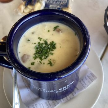 Sam's Anchor Cafe - Chowder was really good even with all the potatoes. Hahaha - Seafood Near Me - Tiburon, California Sam's Anchor Cafe - Chowder was really good even with all the potatoes. Hahaha - Seafood Near Me - Tiburon, California