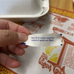 My fortune cookie message My fortune cookie message