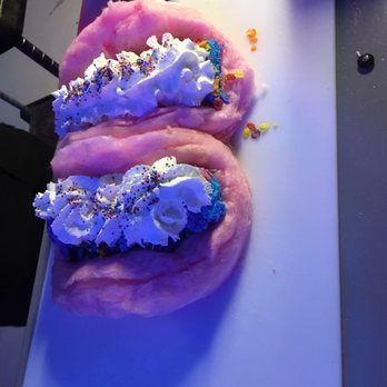 Jake's Unlimited - Cotton candy Unicorn taco - Arcades Near Me - Mesa, Arizona