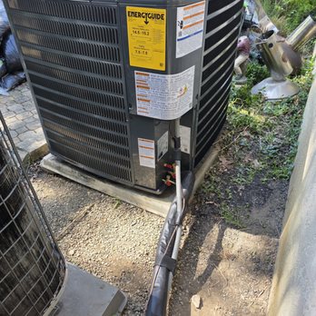 Zach Enterprises - Installation of a complete HVAC system with a 3ton heat pump and air handler, including an electric heat strip as a backup heat source. - Heating & Air Conditioning/HVAC Near Me - Hilliard, Ohio Zach Enterprises - Installation of a complete HVAC system with a 3ton heat pump and air handler, including an electric heat strip as a backup heat source. - Heating & Air Conditioning/HVAC Near Me - Hilliard, Ohio