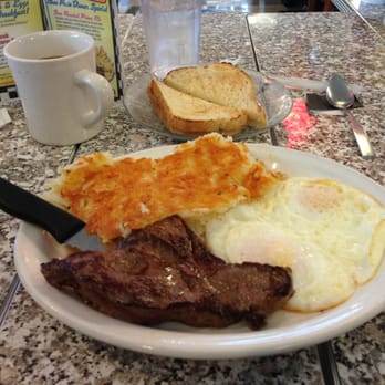 The Original Mels - 5.99 steak and eggs breakfast - American Near Me - Placerville, California