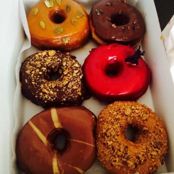 Dough - Pumpkin, dark chocolate, chocolate crunch, hibiscus and cafe au lait. - Desserts Near Me - New York, New York Dough - Pumpkin, dark chocolate, chocolate crunch, hibiscus and cafe au lait. - Desserts Near Me - New York, New York