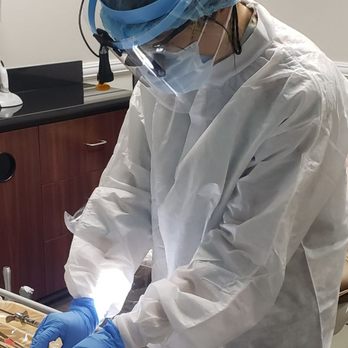 Columbia Dental - Dr. Vi wrapping herself up in suffocating PPE to keep us all safe - General Dentistry Near Me - Henderson, Nevada Columbia Dental - Dr. Vi wrapping herself up in suffocating PPE to keep us all safe - General Dentistry Near Me - Henderson, Nevada