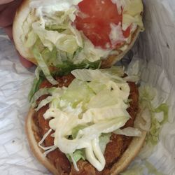 Wendy's - This the spicy chicken sandwich from Wendy's