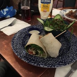 Kings Tun - Halloumi wrap