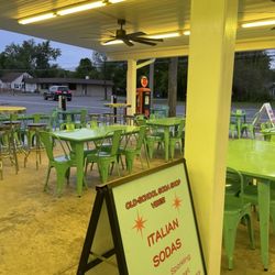 Outdoor seating