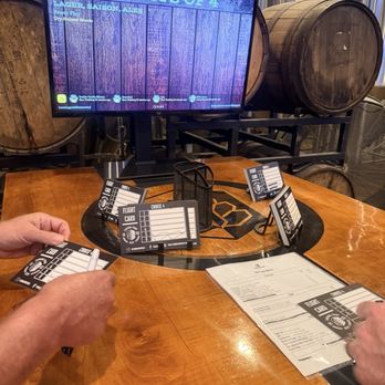 Turning Point Beer - Flight order station- brilliant! - Breweries Near Me - Bedford, Texas Turning Point Beer - Flight order station- brilliant! - Breweries Near Me - Bedford, Texas