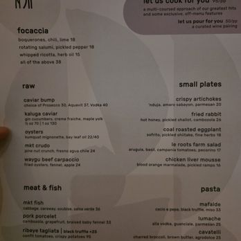 Ash - 2026-6-6 Food Menu - Italian Near Me - Tampa, Florida