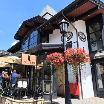Fall Line Kitchen & Cocktails - The building. So beautiful! There are so many beautiful corners like this in Vail. Bike racks outside the restaurant on the left. - Sandwiches Near Me - Vail, Colorado Fall Line Kitchen & Cocktails - The building. So beautiful! There are so many beautiful corners like this in Vail. Bike racks outside the restaurant on the left. - Sandwiches Near Me - Vail, Colorado