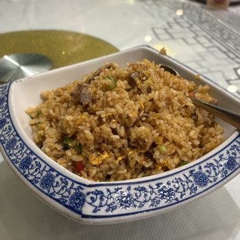 Hao's Lamb Restaurant - Fried rice with green pepper and mutton ($20.99) - Chinese Near Me - Richmond, British Columbia Hao's Lamb Restaurant - Fried rice with green pepper and mutton ($20.99) - Chinese Near Me - Richmond, British Columbia