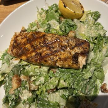 Twin Peaks - Chargrilled Salmon and Caesar salad - Sports Bars Near Me - Louisville, Kentucky Twin Peaks - Chargrilled Salmon and Caesar salad - Sports Bars Near Me - Louisville, Kentucky