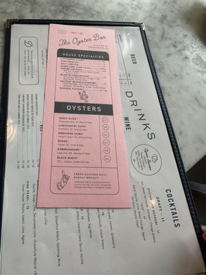 Menu photo 6 The Darling Oyster Bar Charleston, SC