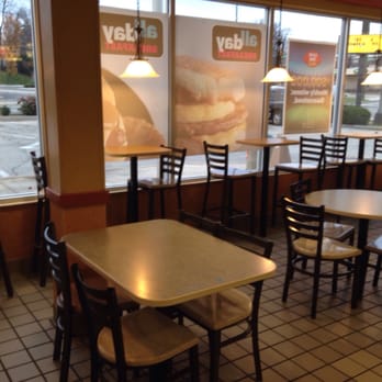 McDonald's - empty tables and chairs in a restaurant - Fast Food Near Me - Upper Darby, Pennsylvania