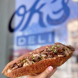 Sisig Bolillo, Sat - Mon only  ($18) - IF you love traditional sisig with pig's head... GET THIS!