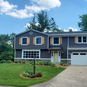 Scott Bauer Roofing And Siding - Beautif new siding and portico and stone work by Scott Bauer Roofing - Roofing Near Me - Dayton, Ohio Scott Bauer Roofing And Siding - Beautif new siding and portico and stone work by Scott Bauer Roofing - Roofing Near Me - Dayton, Ohio