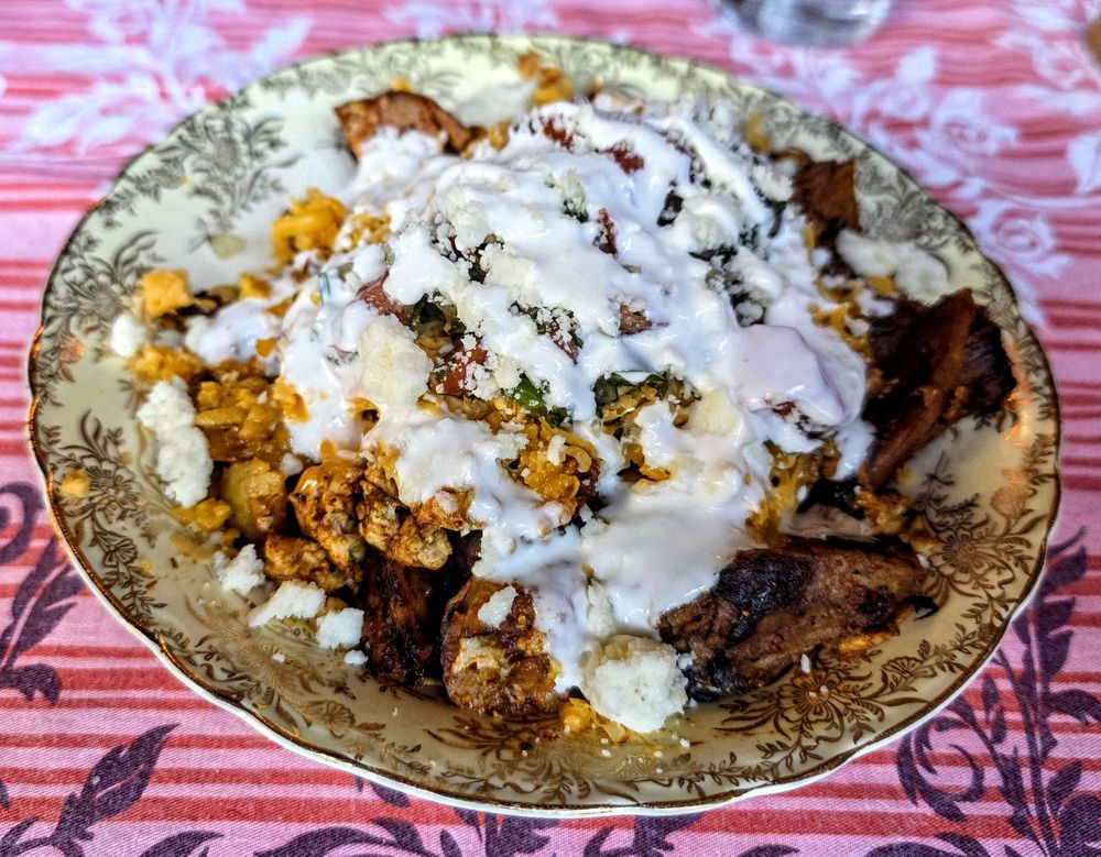 Food from The Adams Street Café