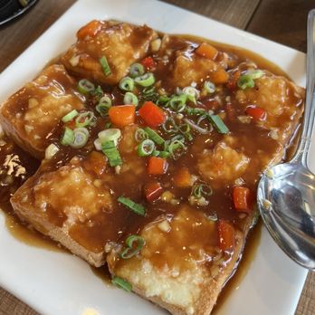 606 - Fried Tofu with Chopped Shrimp - Hong Kong Style Cafe Near Me - San Francisco, California