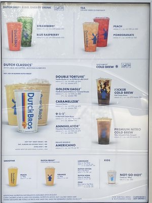 Menu photo 2 Dutch Bros Coffee Modesto, CA
