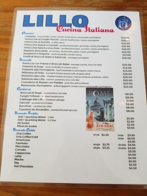 Menu photo 5 Lillo Cucina Italiana Brooklyn, NY