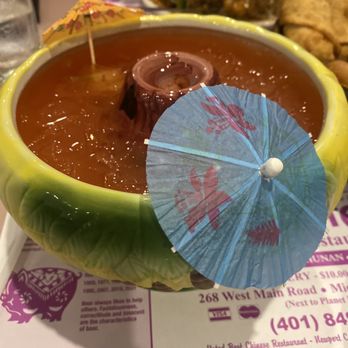 Ching Tao Restaurant - Scorpion bowl for two - Chinese Near Me - Middletown, Rhode Island Ching Tao Restaurant - Scorpion bowl for two - Chinese Near Me - Middletown, Rhode Island