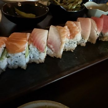 I Love Sushi - Rainbow Roll - Japanese Near Me - Henderson, Nevada I Love Sushi - Rainbow Roll - Japanese Near Me - Henderson, Nevada