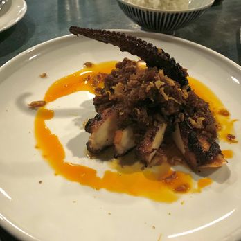 Sado - Octopus Yaki with XO Sauce - Sushi Bars Near Me - St. Louis, Missouri