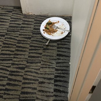 Real Inn - Flood plates that remained by our door our entire stay. - Hotels Near Me - Mexicali, BCN