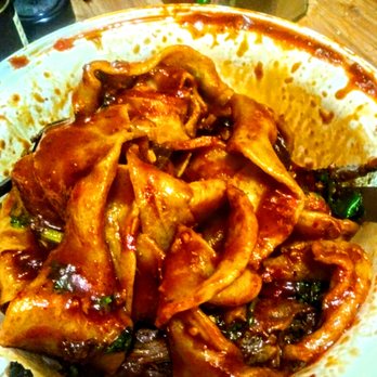 The Handpulled Noodle - "Da Pan Ji" -- aka, Chinese-American spaghetti marinara! - Noodles Near Me - New York, New York The Handpulled Noodle - "Da Pan Ji" -- aka, Chinese-American spaghetti marinara! - Noodles Near Me - New York, New York