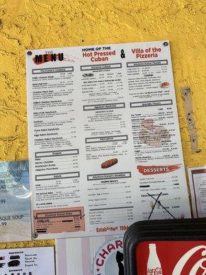 Menu photo 2 Keystone Korner Odessa, FL