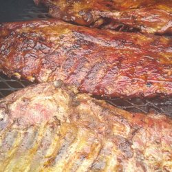Sanford's Ranch and Catering - We do cater. We make our own marinade and BBQ sauce .