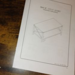 Cesar and frank handyman service - Coffee table; end table is smaller.