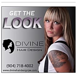 Divine Hair Design - A banner ad I just approved for some online advertising!
