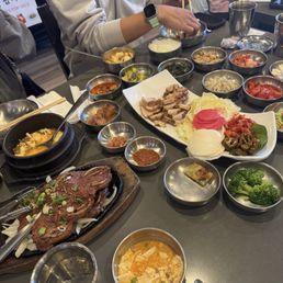 L.A. Galbi, tofu soup and bossam L.A. Galbi, tofu soup and bossam