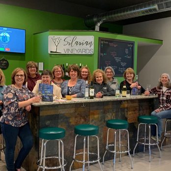 Silarian Vineyards - Ladies of the Vine (premier book club of Manitiwoc) visiting the winery - Wineries Near Me - Cato, Wisconsin Silarian Vineyards - Ladies of the Vine (premier book club of Manitiwoc) visiting the winery - Wineries Near Me - Cato, Wisconsin