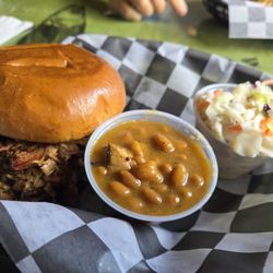 Williamston Roadhouse - Pulled pork sandwich