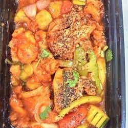 Sweet-and-sour chicken