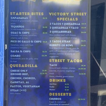 Tacos Victory - Menu - Mexican Near Me Tacos Victory - Menu - Mexican Near Me