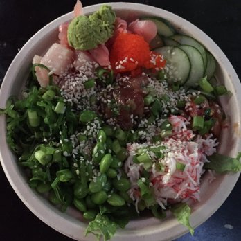 Zumapoke & Lush Ice - BYO poke bowl. Small size. - Seafood Near Me - Davis, California Zumapoke & Lush Ice - BYO poke bowl. Small size. - Seafood Near Me - Davis, California