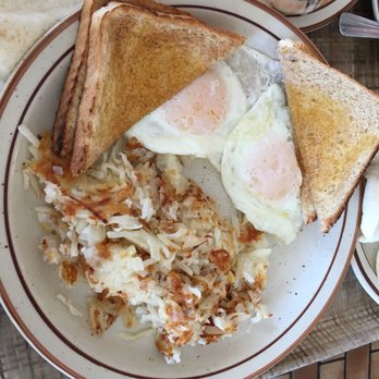 Frontier - 2 Eggs with Hash Browns and Toast - Mexican Near Me - Albuquerque, New Mexico