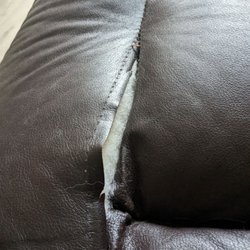 Badcock Home Furniture &more - Seat seam already coming undone