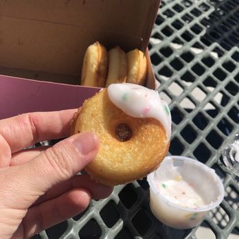 Dank Donuts - Gluten free mini donut with frosting dipping - Coffee & Tea Near Me - Big Bear Lake, California