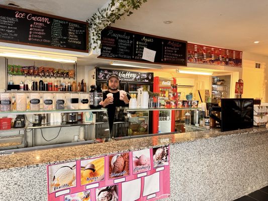 valley ice cream shop LLC by null