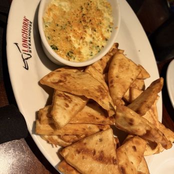 LongHorn Steakhouse - Appetizer: Parmesan Crusted Spinach Dip - Steakhouses Near Me - Madison, Mississippi LongHorn Steakhouse - Appetizer: Parmesan Crusted Spinach Dip - Steakhouses Near Me - Madison, Mississippi