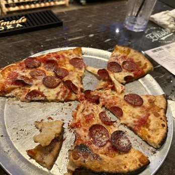 Elliot's Wood Fired Kitchen & Tap - Pepperoni pizza - Pizza Near Me - Pataskala, Ohio