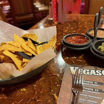 Baja Miguel's - Warm chips and salsa, beans, and guacamole. - Mexican Near Me - Las Vegas, Nevada