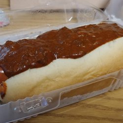 QuikTrip - Hot dog with chili.