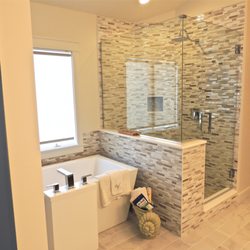 Contemporary bath remodel